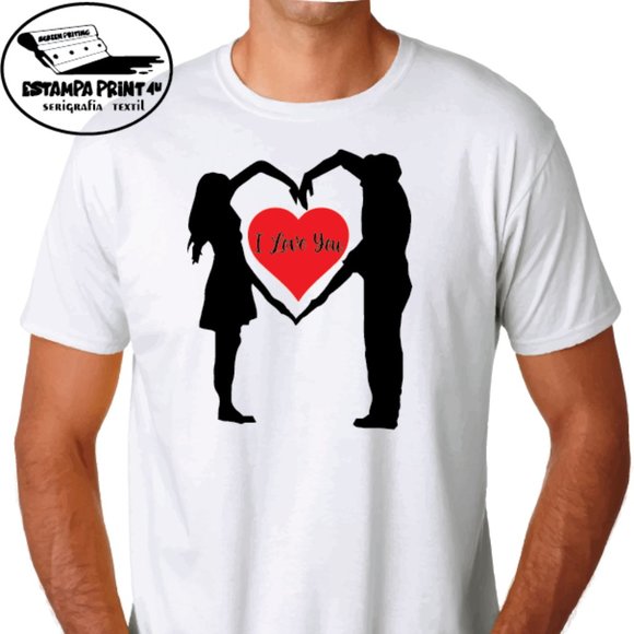 I LOVE YOU T-SHIRT UNISEX VALENTINE'S DAY - Picture 1 of 1